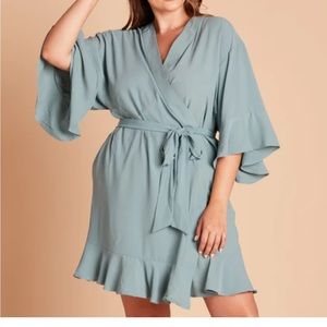 Birdy Grey - Sea Glass - KENNY RUFFLE ROBE - Worn once - M/L